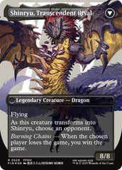 Zenos yae Galvus // Shinryu, Transcendent Rival (Borderless) (Surge Foil) [FINAL FANTASY] | Devastation Store