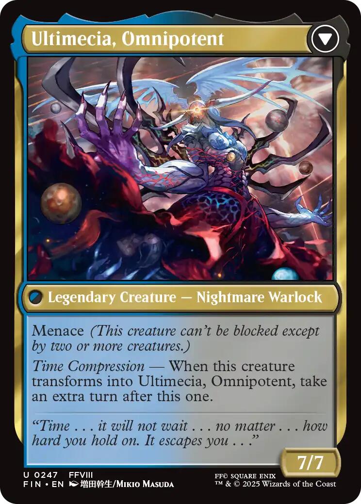Ultimecia, Time Sorceress // Ultimecia, Omnipotent [FINAL FANTASY] | Devastation Store