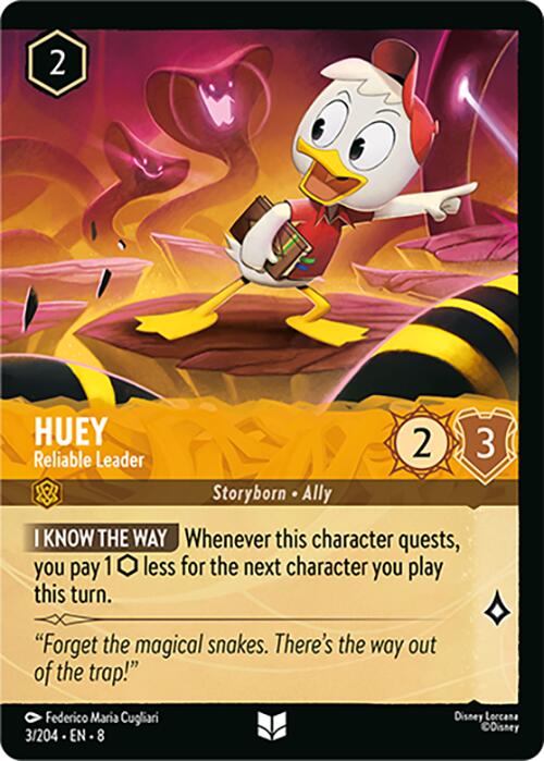Huey - Reliable Leader (3/204) [Reign of Jafar] | Devastation Store