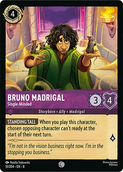 Bruno Madrigal - Single-Minded (51/204) [Reign of Jafar] | Devastation Store