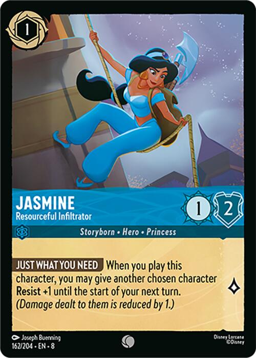 Jasmine - Resourceful Infiltrator (162/204) [Reign of Jafar] | Devastation Store