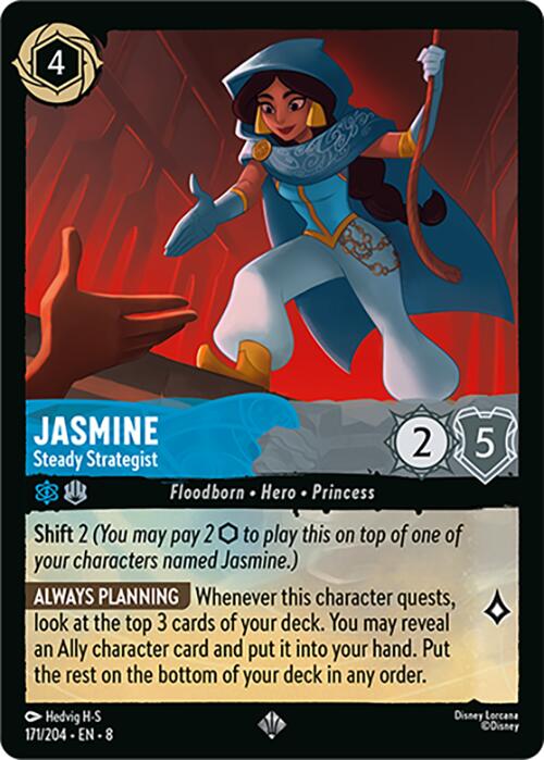 Jasmine - Steady Strategist (171/204) [Reign of Jafar] | Devastation Store