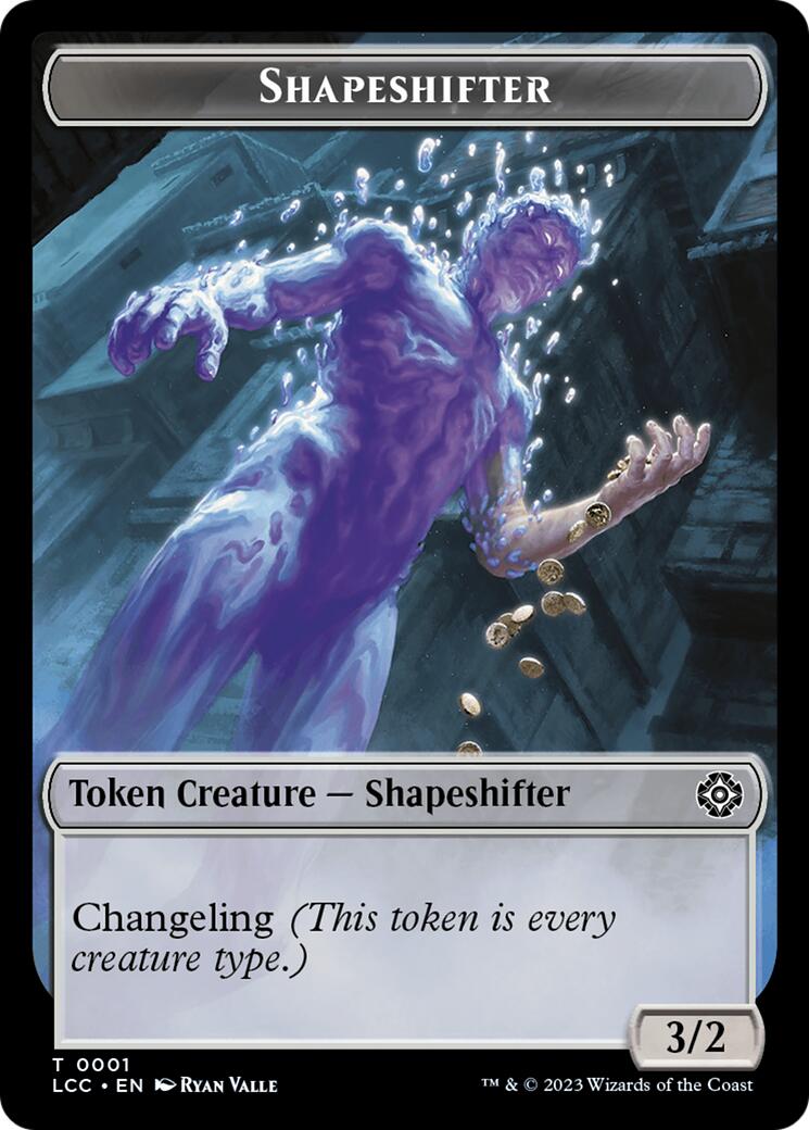 Shapeshifter // Cat Double-Sided Token [Secret Lair Drop Series] | Devastation Store