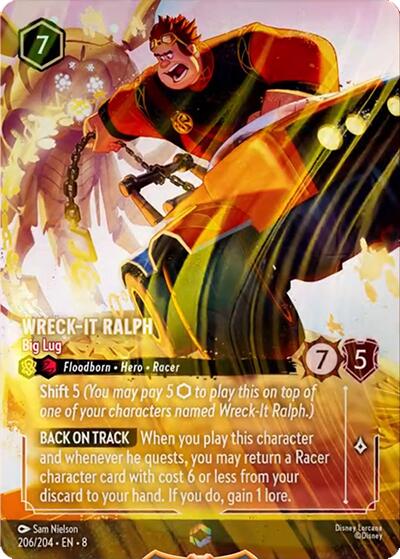 Wreck-It Ralph - Big Lug (Enchanted) (206/204) [Reign of Jafar] | Devastation Store