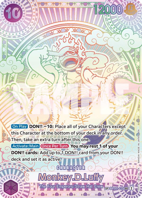 Monkey.D.Luffy (SP) [A Fist of Divine Speed] | Devastation Store