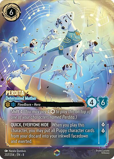 Perdita - Determined Mother (Enchanted) (207/204) [Reign of Jafar] | Devastation Store