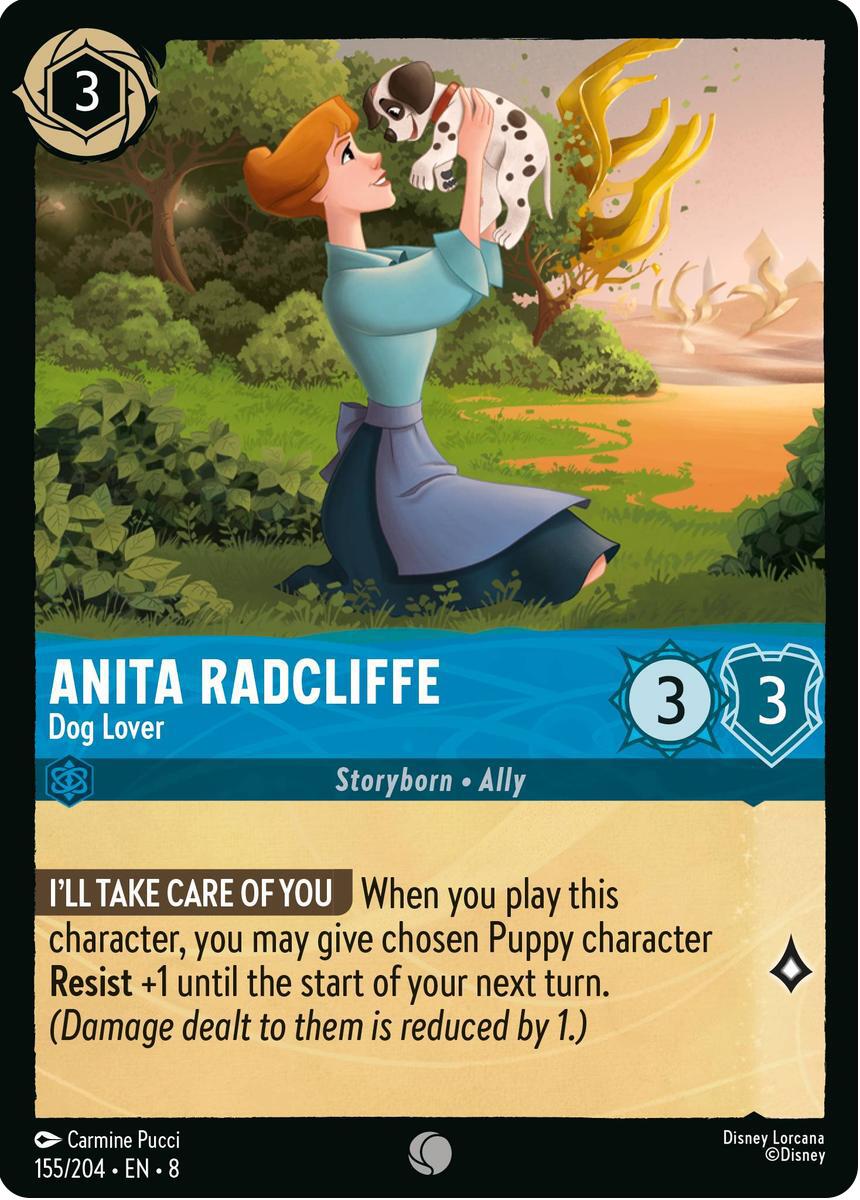 Anita Radcliffe - Dog Lover (155/204) [Reign of Jafar] | Devastation Store