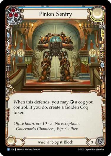 Pinion Sentry [SEA023] (High Seas) | Devastation Store