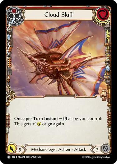 Cloud Skiff (Red) [SEA024] (High Seas) | Devastation Store