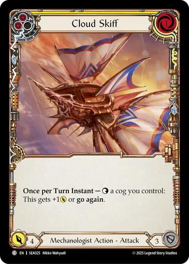 Cloud Skiff (Yellow) [SEA025] (High Seas) | Devastation Store