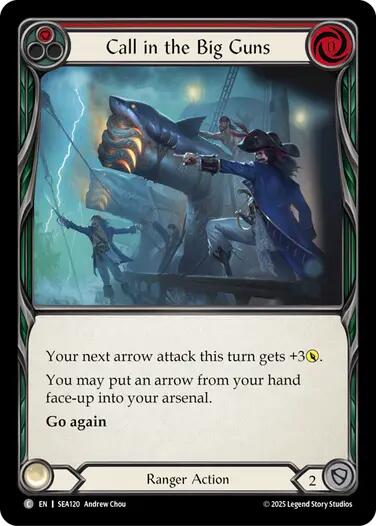 Call in the Big Guns (Red) [SEA120] (High Seas) | Devastation Store