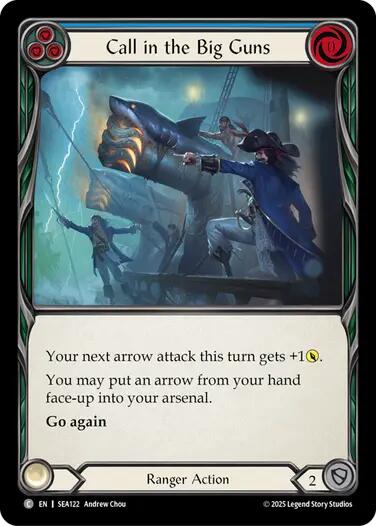 Call in the Big Guns (Blue) [SEA122] (High Seas) | Devastation Store