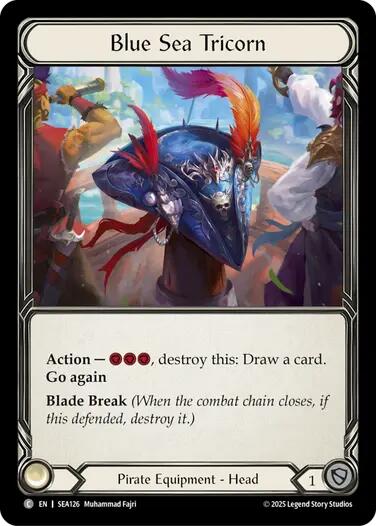Blue Sea Tricorn [SEA126] (High Seas) | Devastation Store