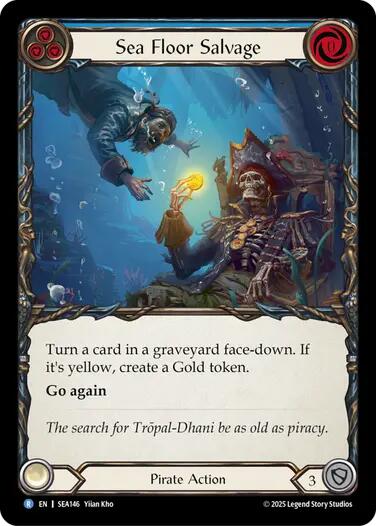 Sea Floor Salvage [SEA146] (High Seas)  Rainbow Foil | Devastation Store