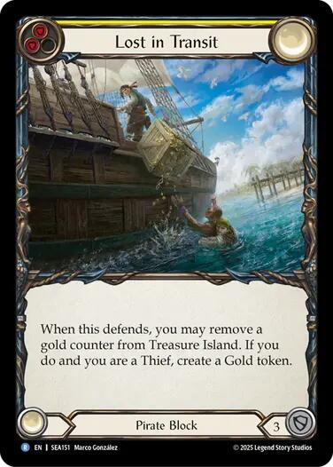 Lost in Transit [SEA151] (High Seas)  Rainbow Foil | Devastation Store