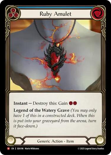 Ruby Amulet [SEA196] (High Seas) | Devastation Store