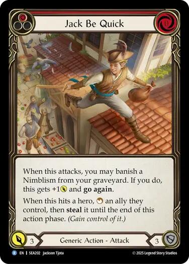 Jack Be Quick [SEA202] (High Seas)  Rainbow Foil | Devastation Store