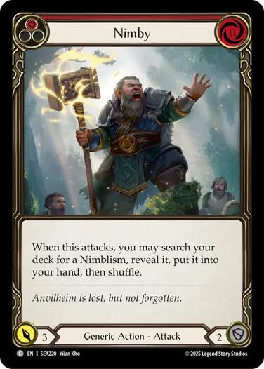 Nimby (Red) [SEA220] (High Seas)  Rainbow Foil | Devastation Store