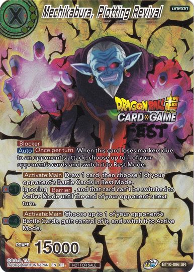 Mechikabura, Plotting Revival (Card Game Fest 2022) (BT10-096) [Tournament Promotion Cards] | Devastation Store
