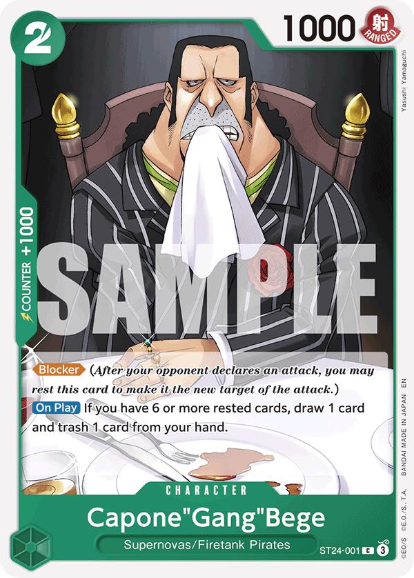 Capone"Gang"Bege [Starter Deck: GREEN Jewelry Bonney] | Devastation Store