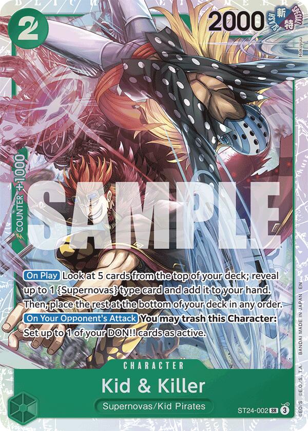 Kid & Killer [Starter Deck: GREEN Jewelry Bonney] | Devastation Store