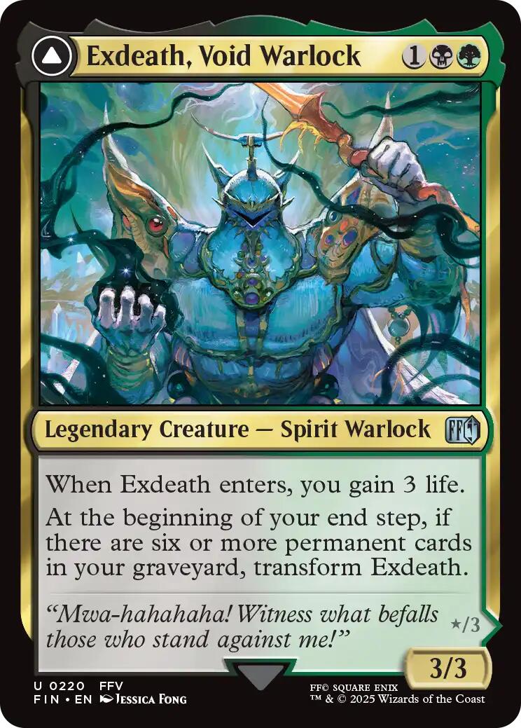 Exdeath, Void Warlock [FINAL FANTASY] | Devastation Store