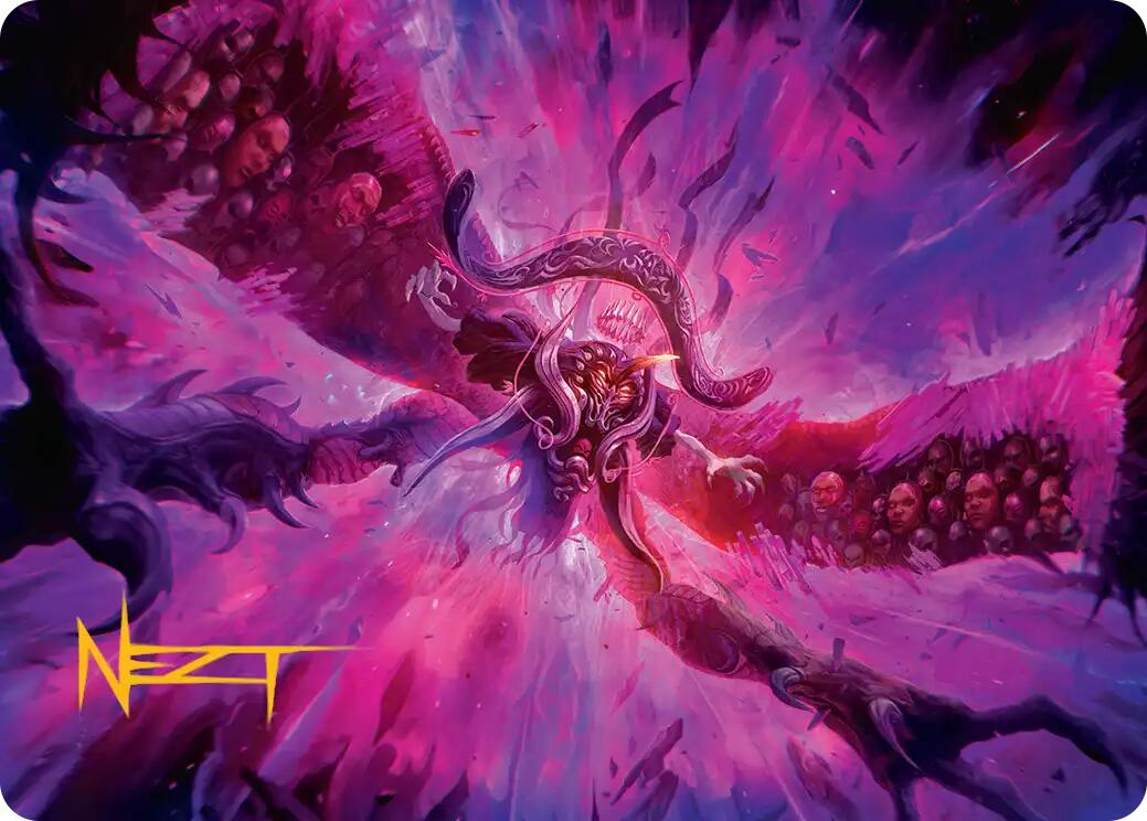 Hades, Sorcerer of Eld Art Card (Gold-Stamped Signature) [FINAL FANTASY Art Series] | Devastation Store