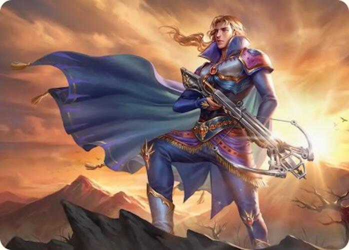 Edgar, Master Machinist Art Card [FINAL FANTASY Art Series] | Devastation Store