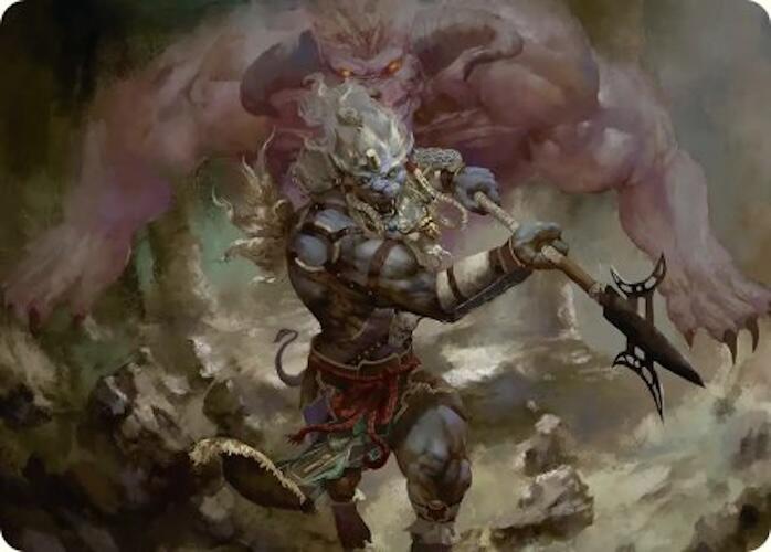 Kimahri, Valiant Guardian Art Card [FINAL FANTASY Art Series] | Devastation Store