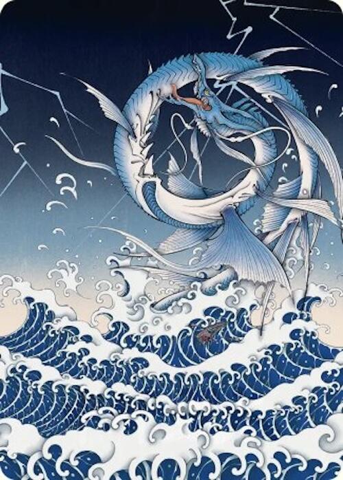 Summon: Leviathan Art Card [FINAL FANTASY Art Series] | Devastation Store