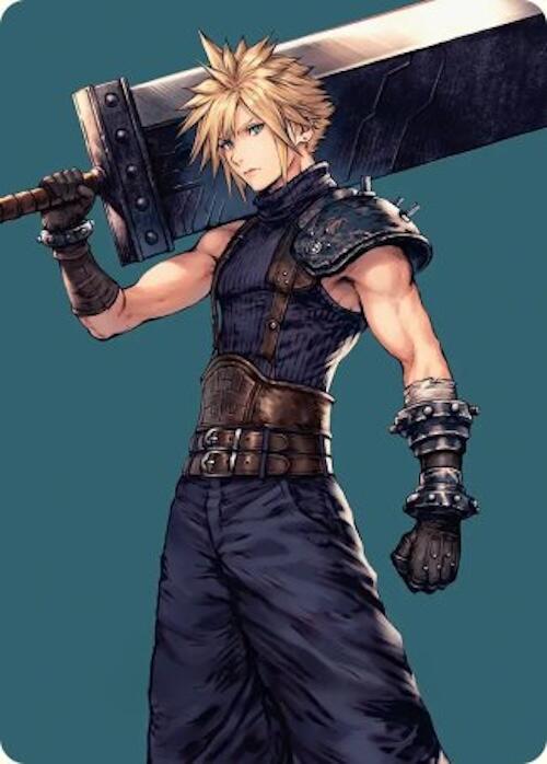 Cloud, Ex-SOLDIER Art Card [FINAL FANTASY Art Series] | Devastation Store