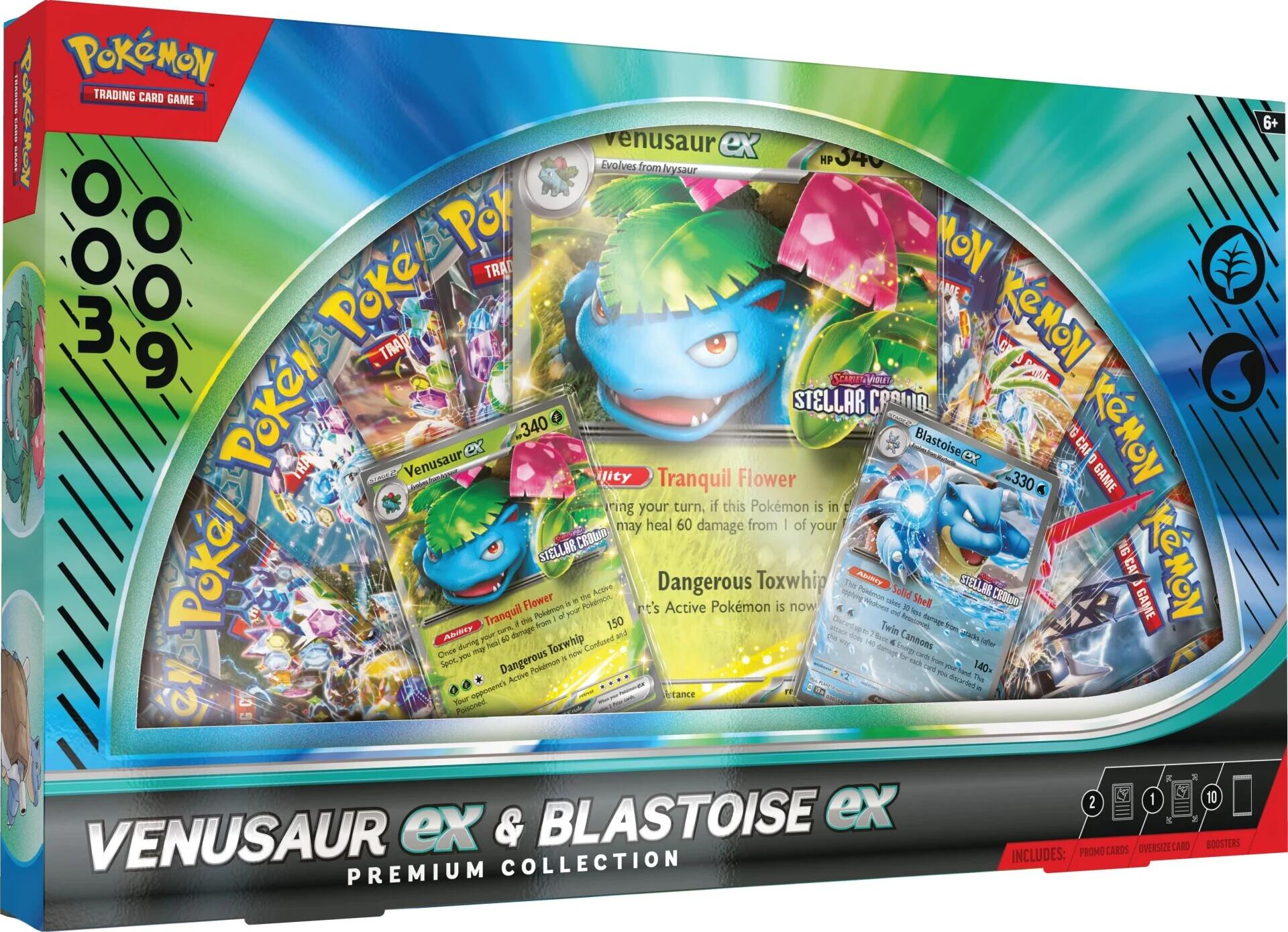 Venusaur ex & Blastoise ex Premium Collection | Devastation Store