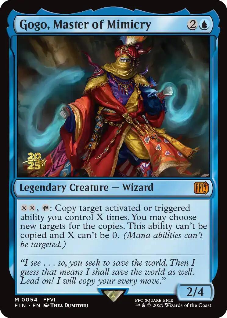 Gogo, Master of Mimicry [FINAL FANTASY Prerelease Promo] | Devastation Store