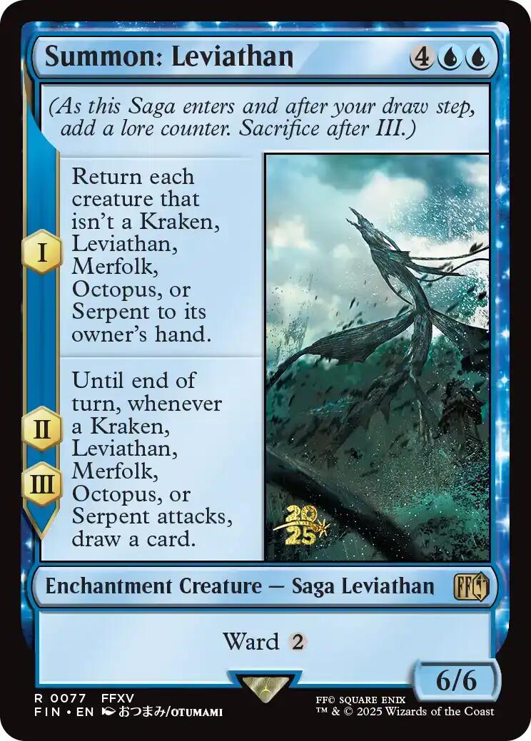 Summon: Leviathan [FINAL FANTASY Prerelease Promo] | Devastation Store