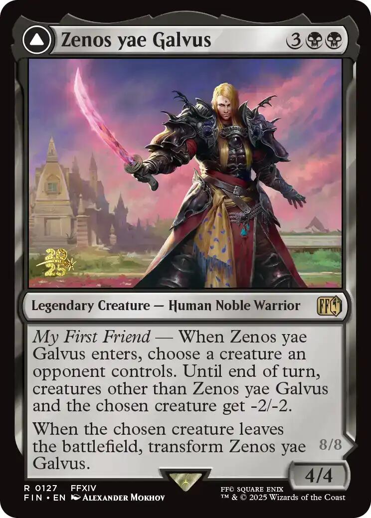 Zenos yae Galvus // Shinryu, Transcendent Rival [FINAL FANTASY Prerelease Promo] | Devastation Store