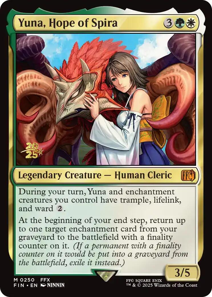 Yuna, Hope of Spira [FINAL FANTASY Prerelease Promo] | Devastation Store