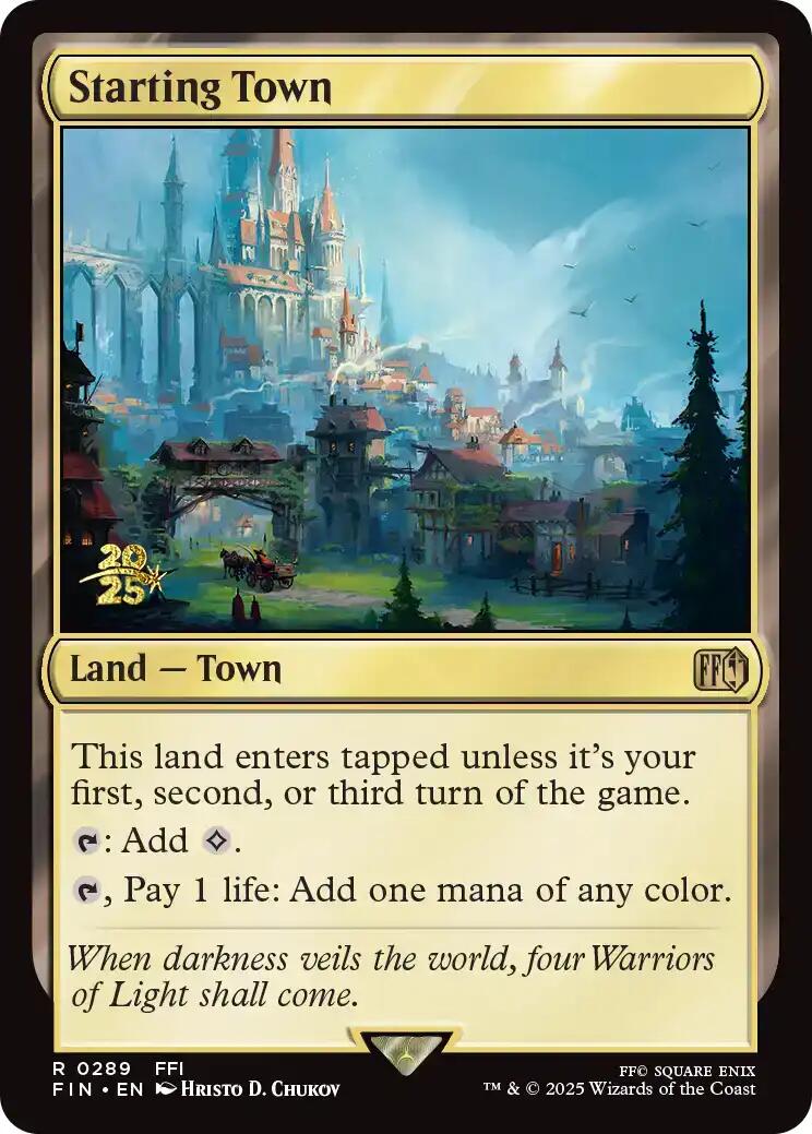 Starting Town [FINAL FANTASY Prerelease Promo] | Devastation Store