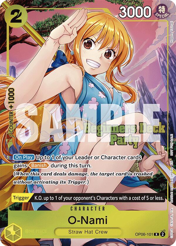 O-Nami (ST-23 - ST-28 Beginners Deck Party) [Winner] [One Piece Promotion Cards] | Devastation Store