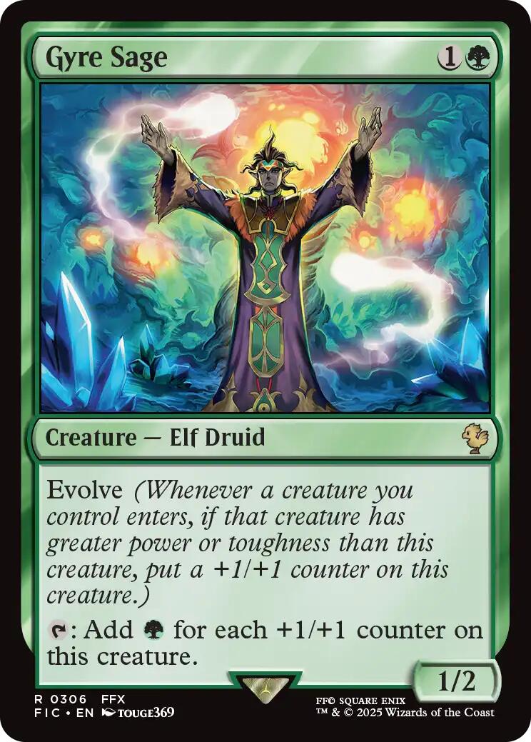 Gyre Sage (Surge Foil) [FINAL FANTASY Commander] | Devastation Store