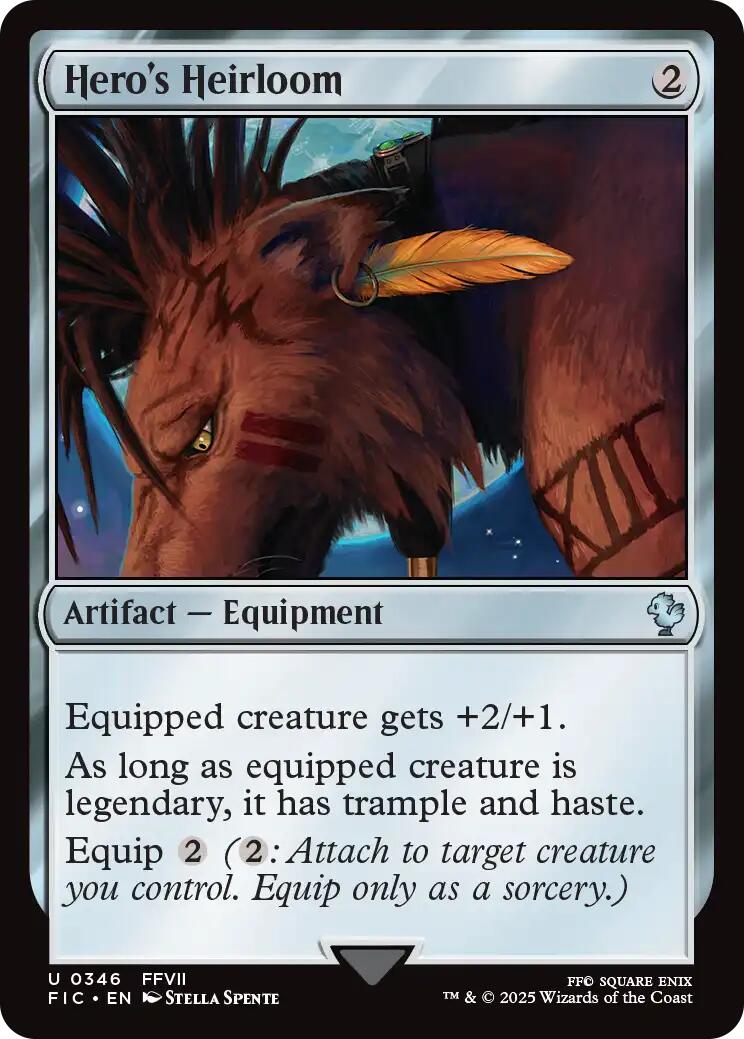 Hero's Heirloom (Surge Foil) [FINAL FANTASY Commander] | Devastation Store