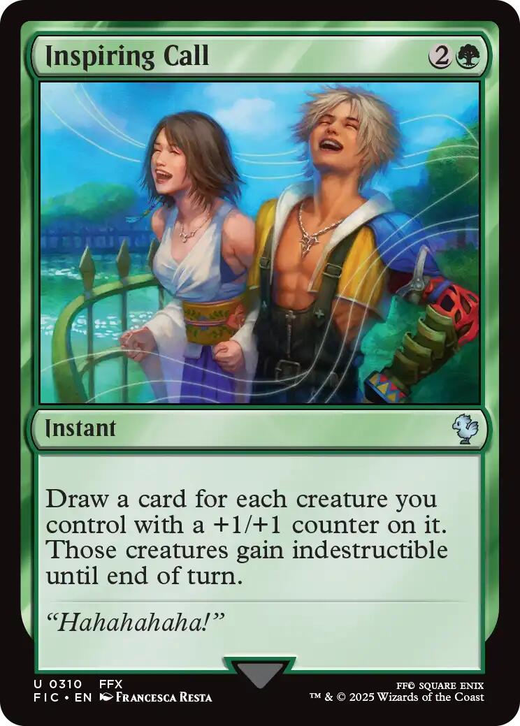Inspiring Call (Surge Foil) [FINAL FANTASY Commander] | Devastation Store