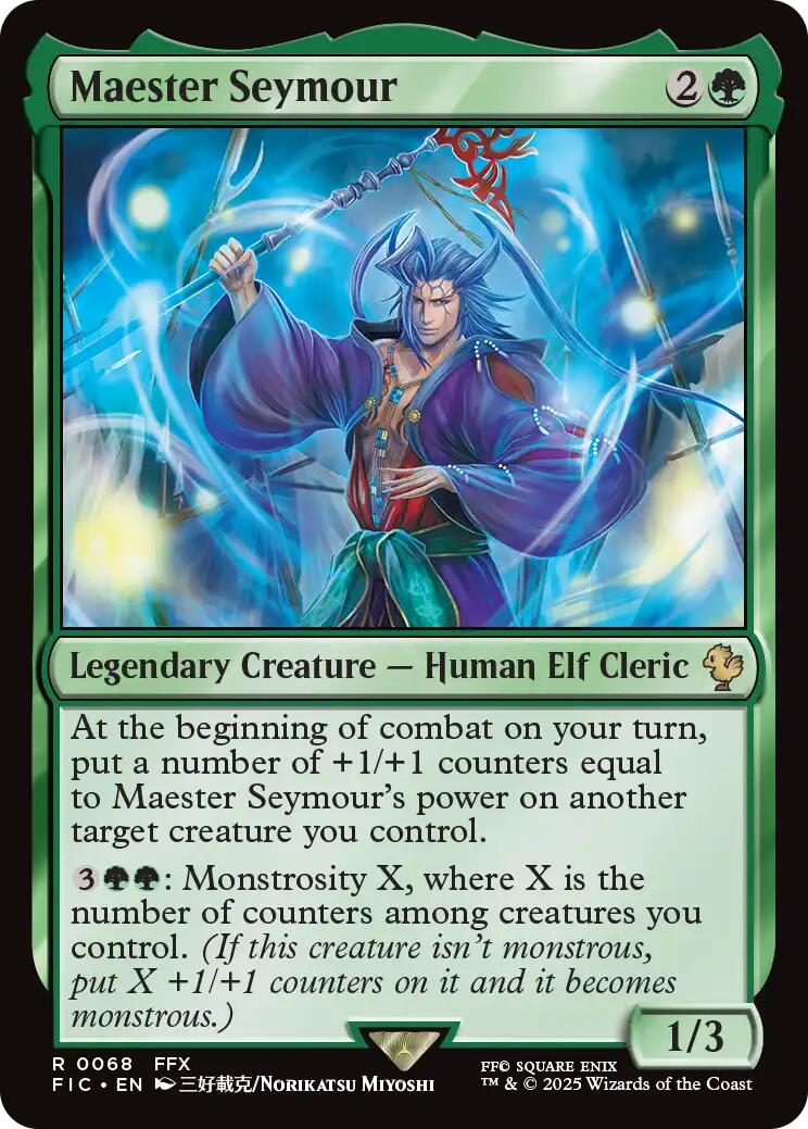Maester Seymour (Surge Foil) [FINAL FANTASY Commander] | Devastation Store