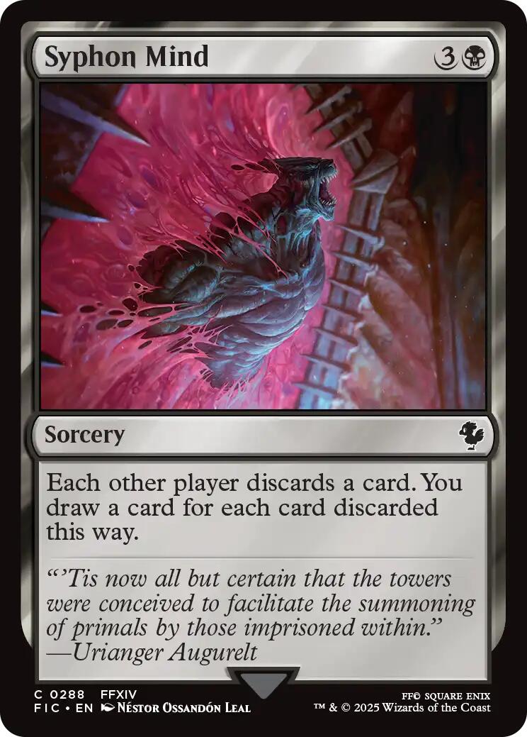 Syphon Mind (Surge Foil) [FINAL FANTASY Commander] | Devastation Store