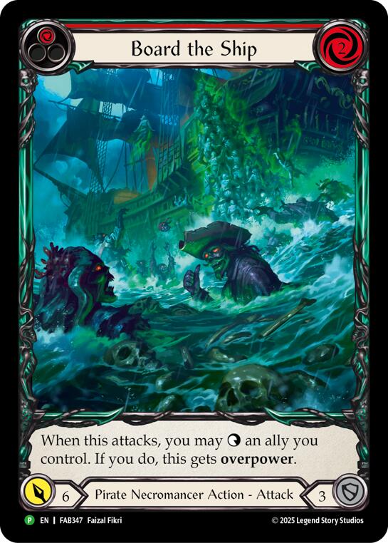 Board the Ship [FAB347] (Promo)  Rainbow Foil | Devastation Store