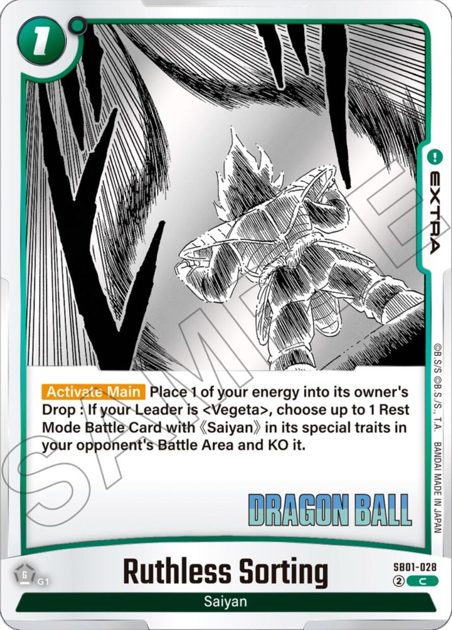 Ruthless Sorting [Manga Booster 01] | Devastation Store