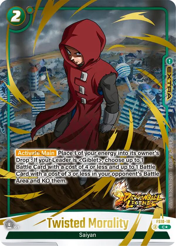 Twisted Morality (Bonus Pack Alternate Art) [Starter Deck: Giblet] | Devastation Store