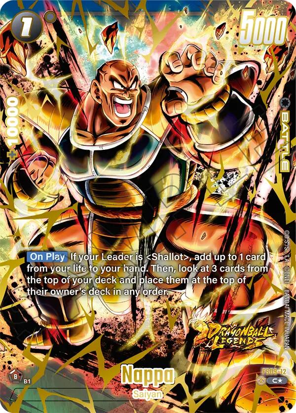 Nappa (Bonus Pack Alternate Art) [Starter Deck: Shallot] | Devastation Store