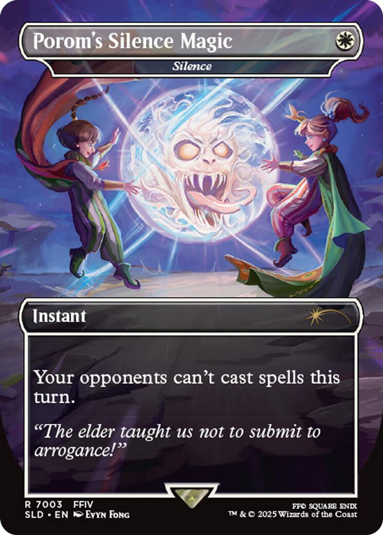 Porom's Silence Magic - Silence [Secret Lair Drop Series] | Devastation Store