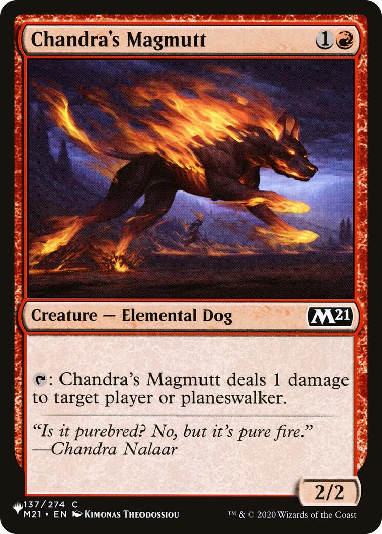 Chandra's Magmutt [The List] | Devastation Store