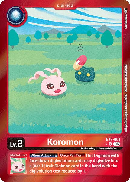 Koromon [EX9-001] (Limited Foil) [Versus Monsters] | Devastation Store